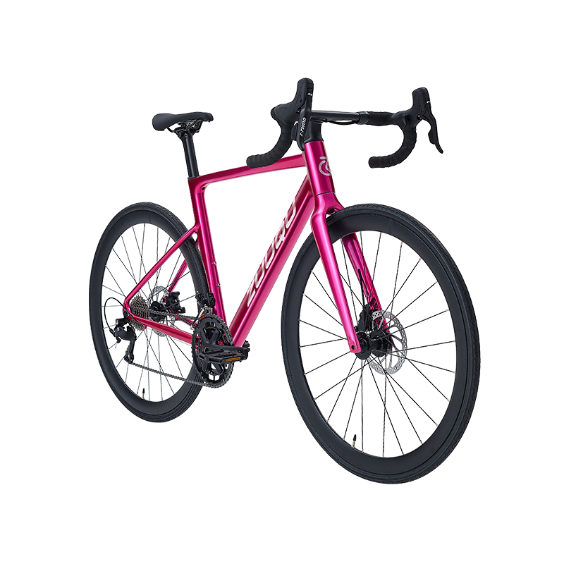 HYB-047 Rose Pink 700C Alloy Road Bike مع 28C إطارات
